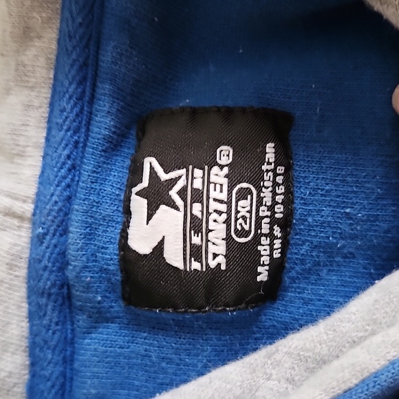 Team Starter Kentucky Wildcats Hoodie Blue, 2XL, embroidered lettering - Picture 8 of 11